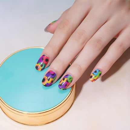 Candied Nails - Nail Sticker - Sunflower Colors