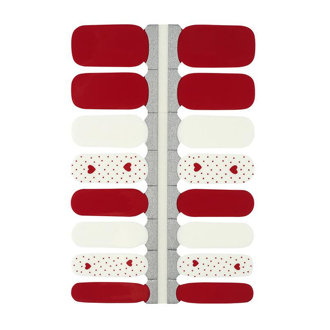 Candied Nails - Nail Sticker - Red Valentine