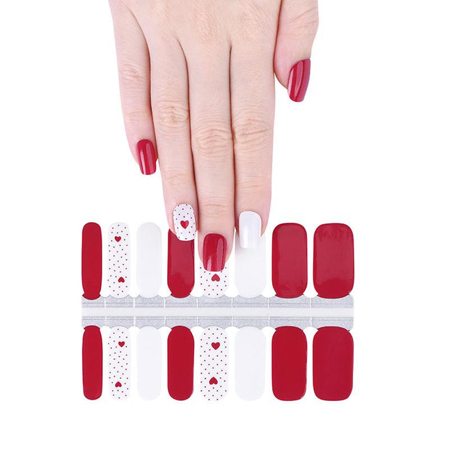 Candied Nails - Nail Sticker - Red Valentine