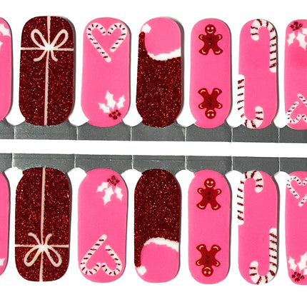 Candied Nails - Nail Sticker - Gingerbread Christmas