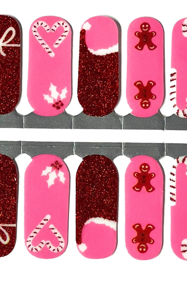 Candied Nails - Nail Sticker - Gingerbread Christmas