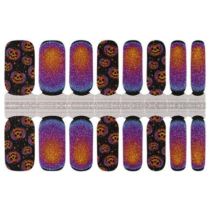 Candied Nails - Nail Sticker - Pumpkin Glitter