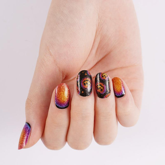 Candied Nails - Nail Sticker - Pumpkin Glitter