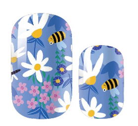 Candied Nails - Nail Sticker - Flowers & Bees