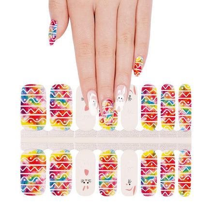 Candied Nails - Nail Sticker - Easter Eggs & Bunny