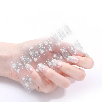 Candied Nails - Nail Sticker - The Snowflake Gel Nails
