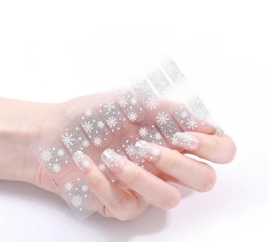 Candied Nails - Nail Sticker - The Snowflake Gel Nails
