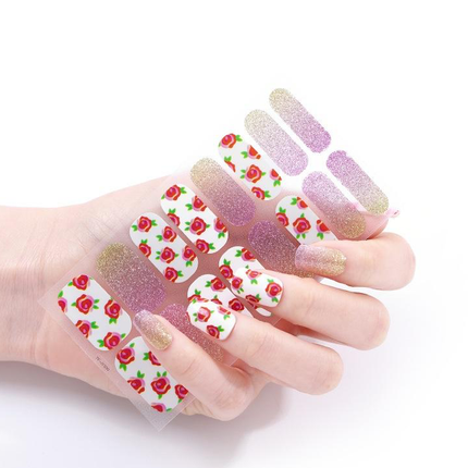 Candied Nails - Nail Sticker - Roses Gel Nails