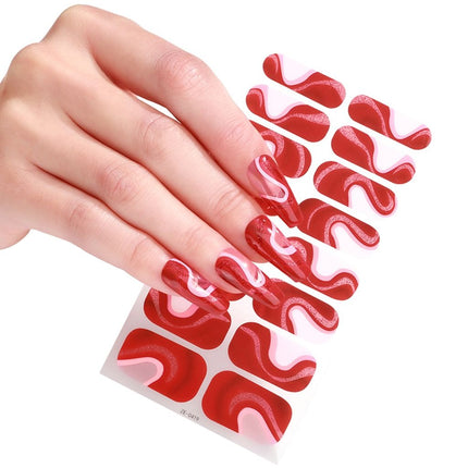 Candied Nails - Nail Sticker - Lipstick Gel Nails