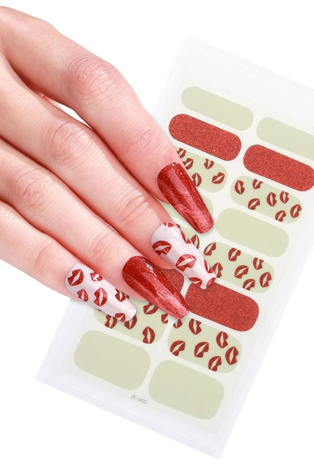 Candied Nails - Nail Sticker - Kiss Me Gel Nails