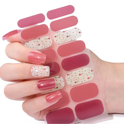 Candied Nails - Nail Sticker - Mini Rose Gel Nails