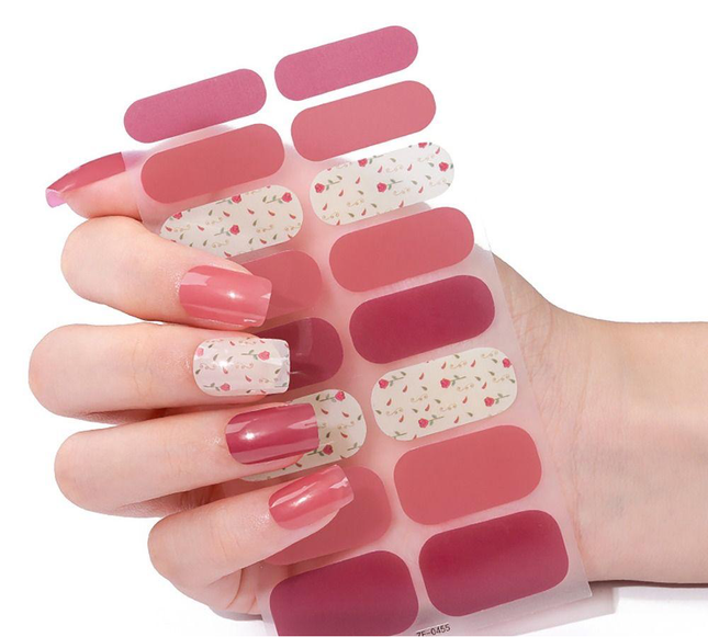 Candied Nails - Nail Sticker - Mini Rose Gel Nails