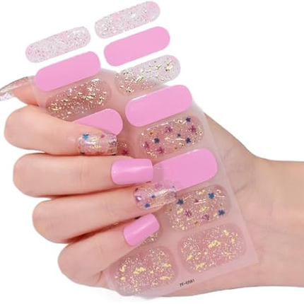 Candied Nails - Nail Sticker - Cotton Candy Gel Nails