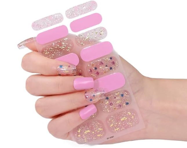 Candied Nails - Nail Sticker - Cotton Candy Gel Nails