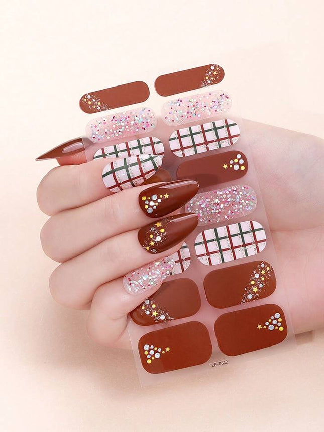 Candied Nails - Nail Sticker - Oh Christmas Tree