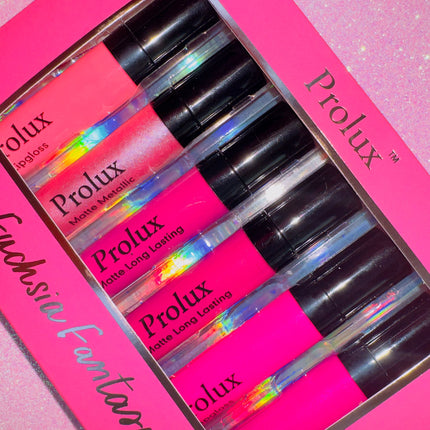 Prolux Cosmetics - Fuchsia Fantasy Lip Gloss Set
