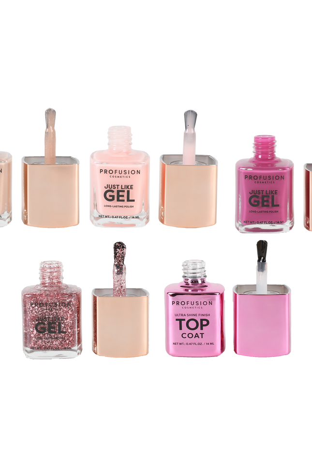Profusion Cosmetics - Shining Star Gel Effect Nail Polish Set