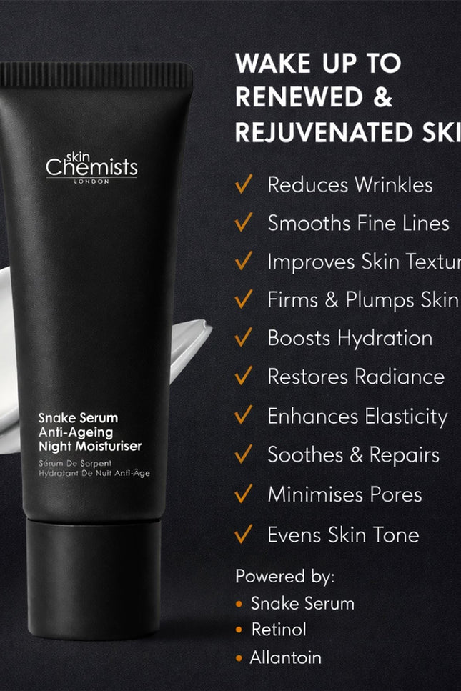 skinChemists US - skinChemists Snake Serum Anti-Ageing Night Moisturiser 50ml