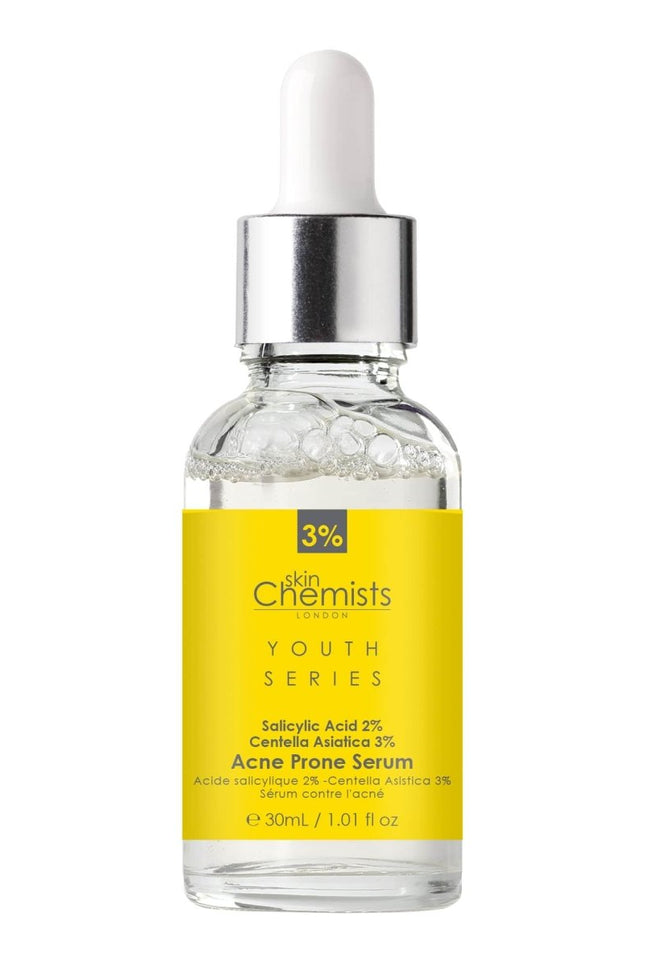 skinChemists US - Acne Prone Serum Salicylic Acid 2%, Centella Asistica 3% 30ml