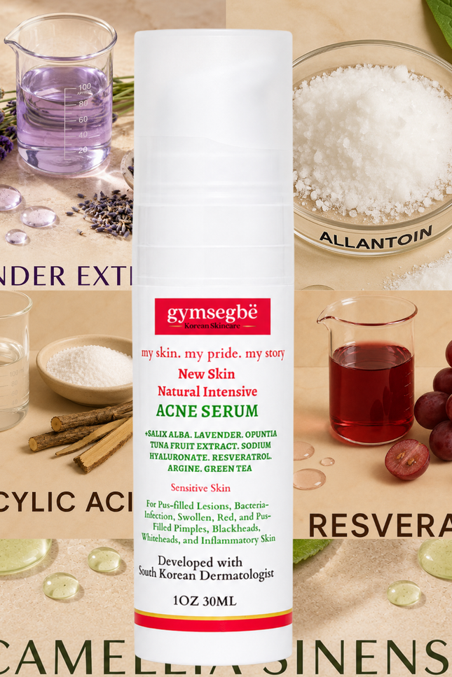 Gymsegbë - New Skin Natural Intensive Acne Serum