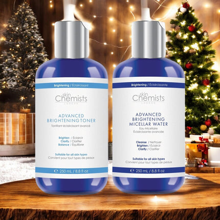 skinChemists US - Advanced Brightening Toner & Marine Micellar Water Kit