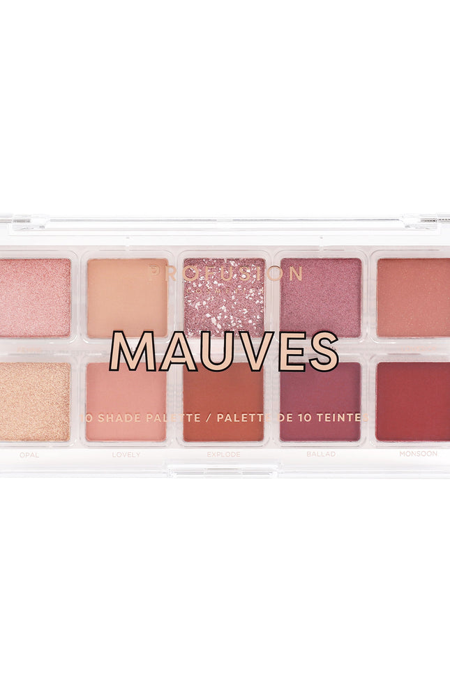 Profusion Cosmetics - Essentials 10 Shade Palette – Mauves