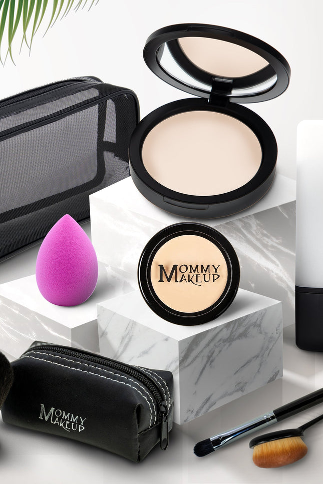 Mommy Makeup - All About the Base | Talc-free Foundation & Concealer Set