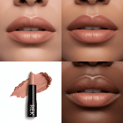 REK Cosmetics - REK Matte Lipstick — Luxury Clean, Long-Lasting Vegan Formula | REK Cosmetics