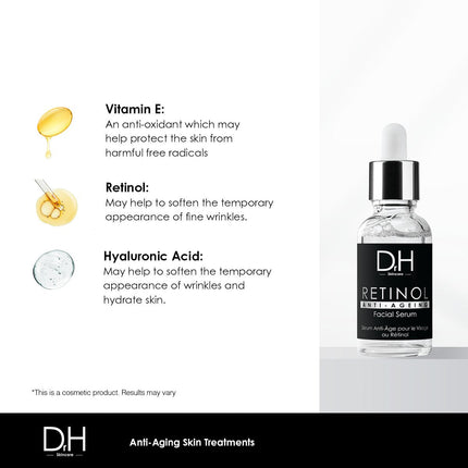 skinChemists US - Anti-Ageing Retinol Facial Serum 30ml
