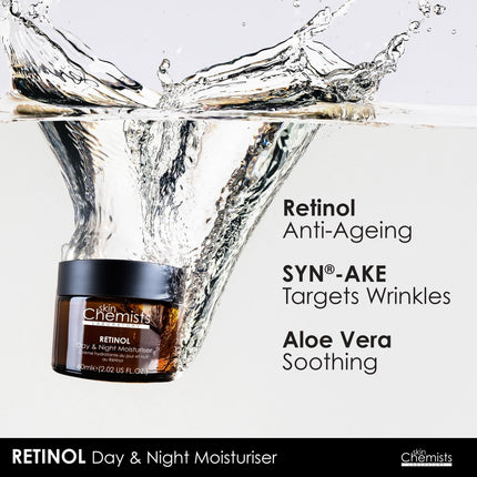 skinChemists US - Anti-Ageing Retinol Night Moisturiser with SYN®-AKE 60ml