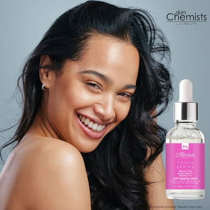 skinChemists US - Anti-Ageing Serum Vitamin C 3%, Ferulic Acid 1%, Vitamin E 1% 30ml