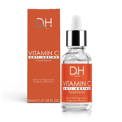 skinChemists US - Anti-Aging Vitamin C Facial Serum 30ml + Vitamin C Anti-Ageing Night Moisturiser 60ml