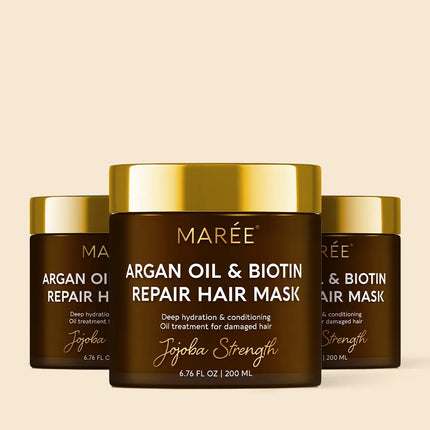 Maree - Argan Oil & Biotin Hair Repair Mask