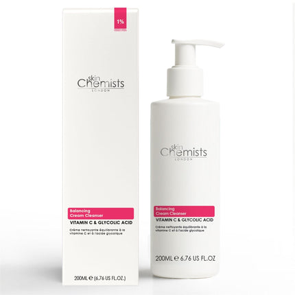 skinChemists US - Balancing Vitamin C & Glycolic Acid Cream Cleanser 200ml