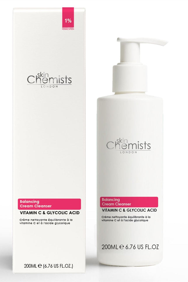 skinChemists US - Balancing Vitamin C & Glycolic Acid Cream Cleanser 200ml