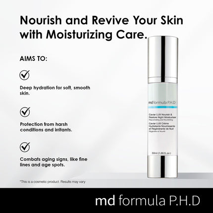 skinChemists US - Caviar LUX Nourish & Restore Night Moisturiser 50ml
