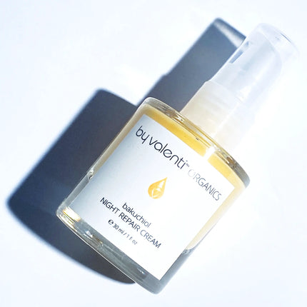 by valenti® - Bakuchiol Night Repair Cream Bakuchiol 1% + Retinyl Palmitate .3% + Hyaluronic acid + Ceramides