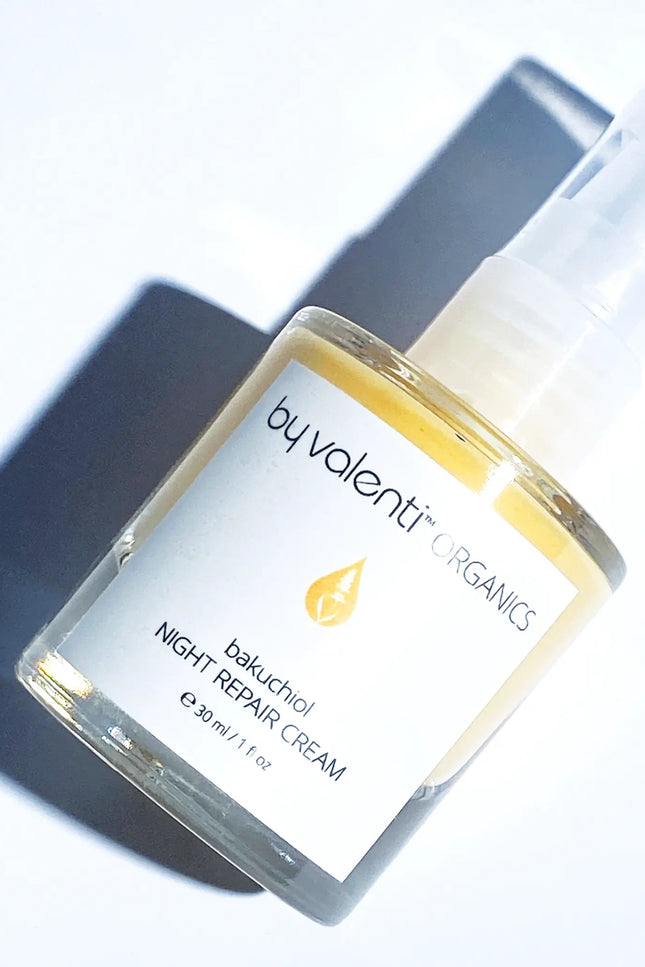 by valenti® - Bakuchiol Night Repair Cream Bakuchiol 1% + Retinyl Palmitate .3% + Hyaluronic acid + Ceramides