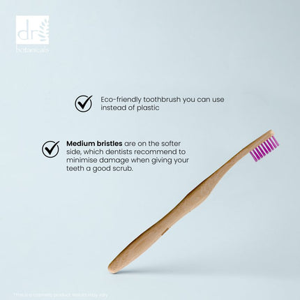 skinChemists US - Bamboo Toothbrush Purple