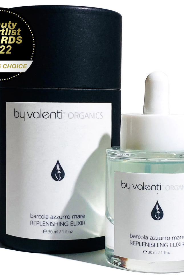 by valenti® - Barcola Azzurro Mare Replenishing Elixir with Hyaluronic acid + Niacinamide 5% + Sea kelp bioferment