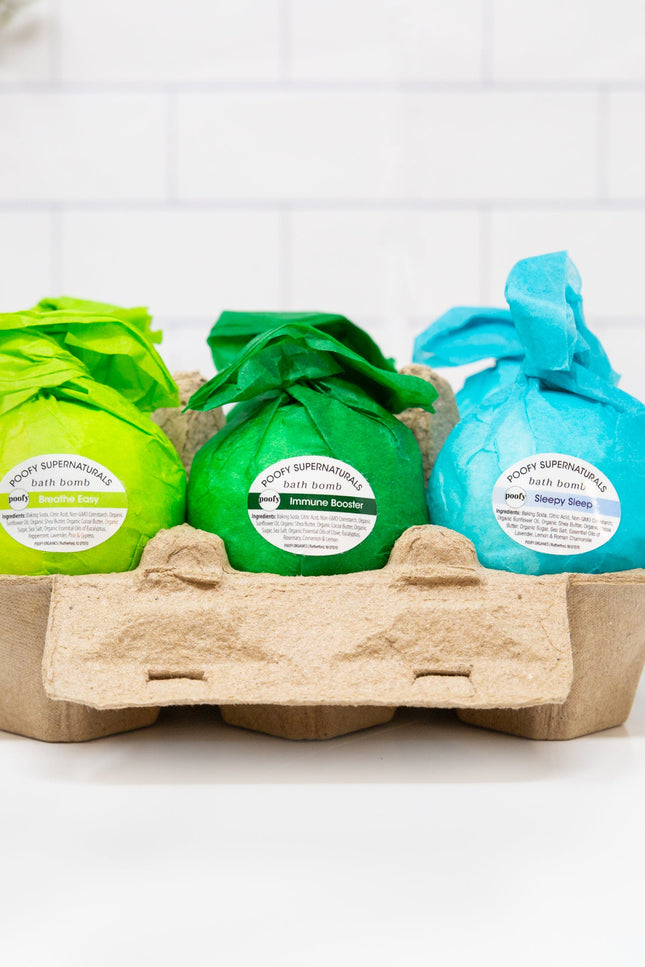 Poofy Organics - Bath Bombs 6-Pack