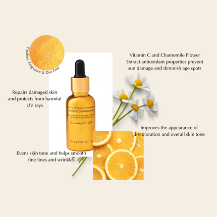 EpiLynx - Brightening Vitamin C Serum - Skin Damage Repair