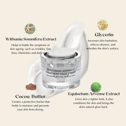 EpiLynx - Restoring Wrinkle Treatment Face Cream - Lifting and Firming