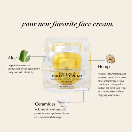 EpiLynx - Miracle Face Cream for Dry Skin