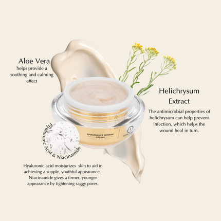 EpiLynx - Sunrise Nourishing & Firming Cream for Sensitive Skin - Radiant Glow & Smoothing