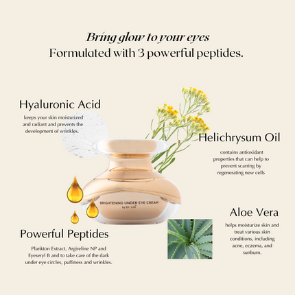 EpiLynx - Radiant Brightening Eye Cream with Peptides