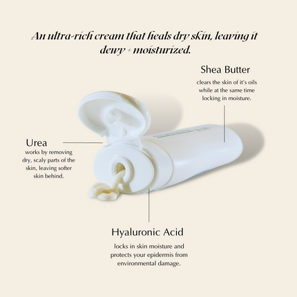 EpiLynx - Shea Butter Hand Cream for Dry Hands with SPF 20