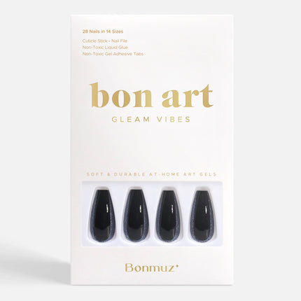 Bonmuz - City Night | Soft & Durable Press-On Nails
