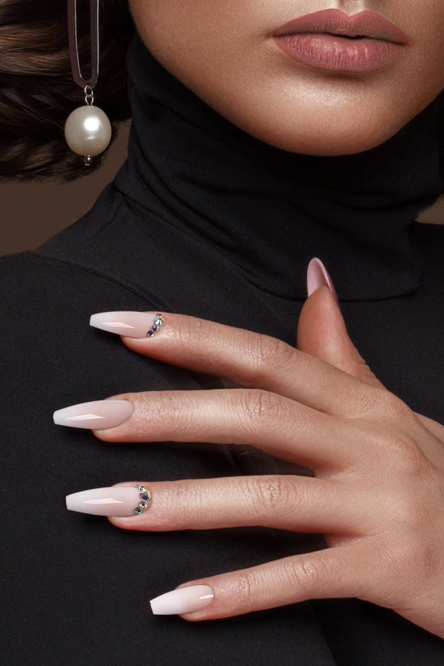 Bonmuz - Strawberry Mousse | Soft & Durable Press-On Nails