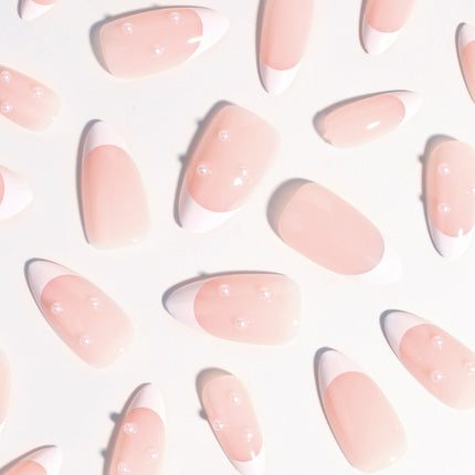 Bonmuz - Romantic French | Soft & Durable Press-On Nails